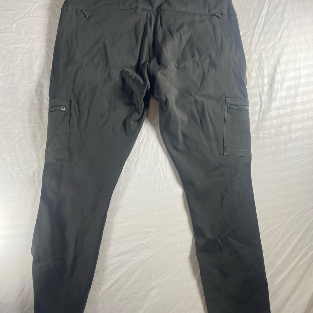 Athleta Deep Olive Utility Cargo Pants - Picture 4 of 7